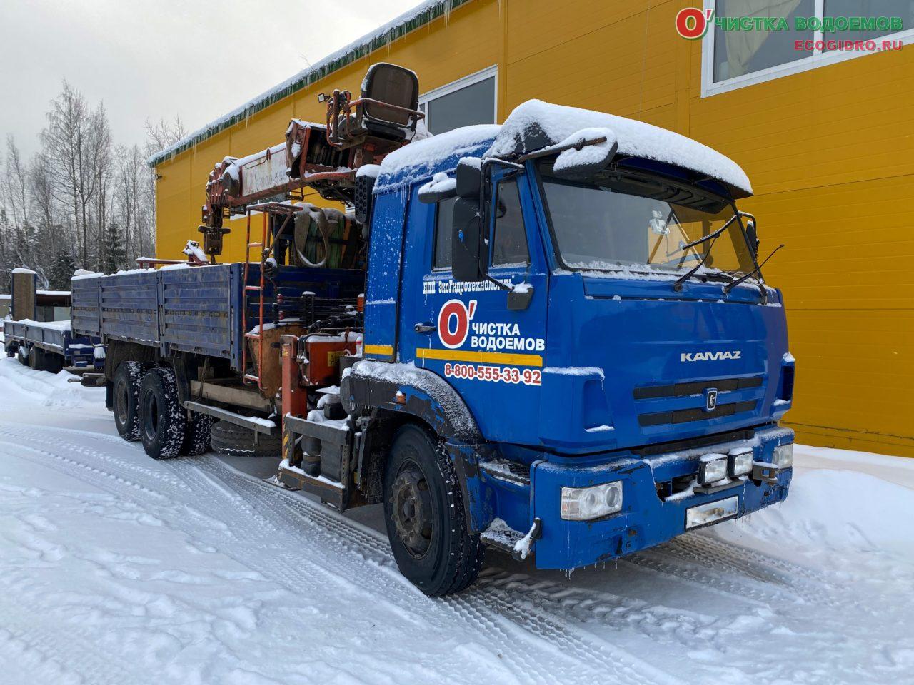 Камаз 659100 с кму Камаз 659100 с кму